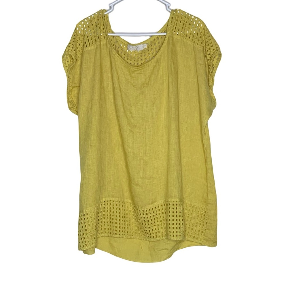 D.S 100% Linen Top
